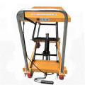 hydraulic 150kg small lift up table mechanism work lift platform